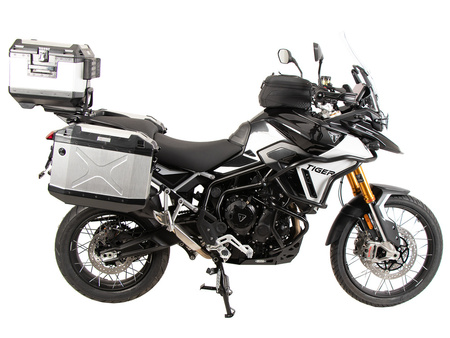 Alurack top case carrier black for combination with original rear rack for Triumph Tiger 900 Rally Pro (2024-)