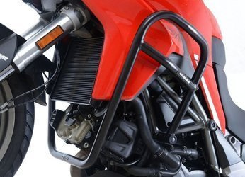 CRASHBAR/GMOL RG RACING DUCATI MULTISTRADA 1200(S) 15-/MULTISTRADA 950/MULTISTRADA 1260 BLACK