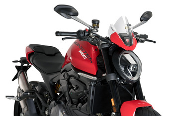 Szyba sportowa PUIG do Ducati Monster 937 21-22 (do org. owiewki) Przezroczysty (W) 20688W