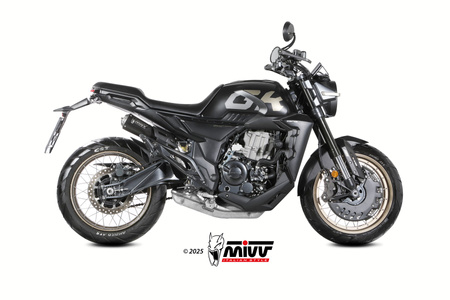 Mivv Tłumik końcowy X-M1 BLACK stal nierdzewna ZONTES ZT 350 GK 2025-2026