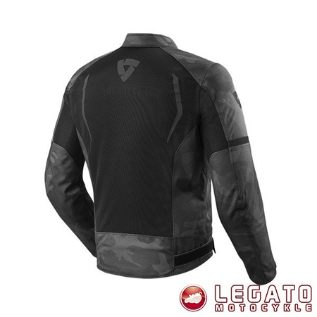 REV'IT! Kurtka Tekstylna Torque kolor Czarny/Szary