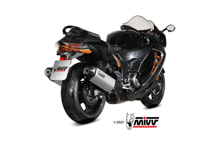 Mivv tłumiki końcowe Speed Edge Titanium Suzuki GSX 1300 Hayabusa 2021-2024