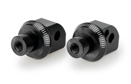 Mocowanie sportowych podnóżków PUIG 20676 (tył) Czarny (N) 20676N