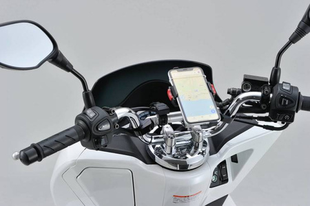 Wspornik kierownicy ze stopu aluminium 150mm  srebrny