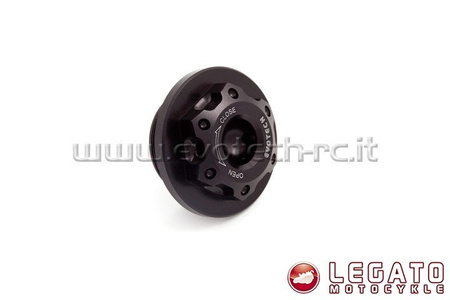 Korek wlewu oleju   EVOTECH RC  Kawasaki czarny