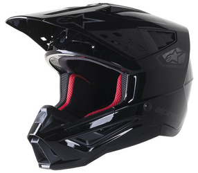 KASK ALPINESTARS S-M5 SCOUT BLACK/SILVER GLOSSY