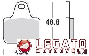 KLOCKI HAMULCOWE SBS 887 DS