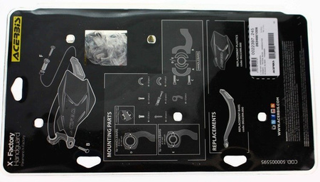 Acerbis Handbary X - Factory z rdzeniem aluminowym