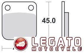 KLOCKI HAMULCOWE SBS 536 RSI