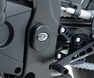 ZAŚLEPKA RAMY RG RACING BMW S1000R 14-, LEWA BLACK