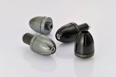 Końcówka kierownicy BULLET 14-19mm czarny