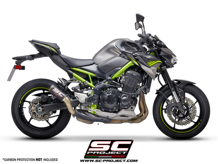 SC-Project tłumik końcowy CR-T carbon z siatką Kawasaki Z900 (2017-2019)