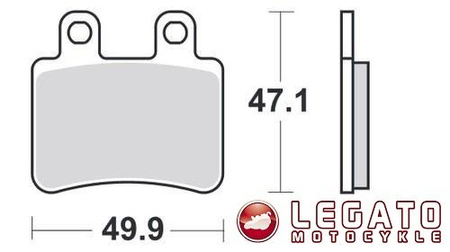 KLOCKI HAMULCOWE SBS 167 CT