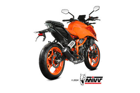 Mivv Tłumik końcowy MK3 BLACK stal nierdzewna KTM 390 DUKE 2024-2025