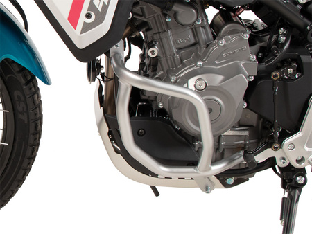Engine protection bar silver for CF Moto 450 MT (2024-)