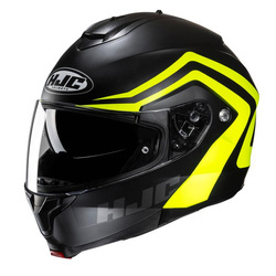 KASK HJC C91N NEPOS BLACK/YELLOW