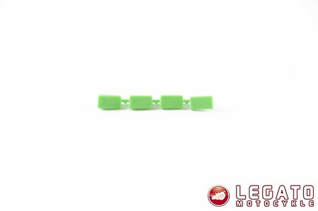 Komplet zielonych gripów do dźwigni LigchTech 