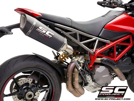 SC-Project tłumik końcowy SC1-R carbon Ducati Hypermotard 950 - RVE - SP (2021 - 2024)