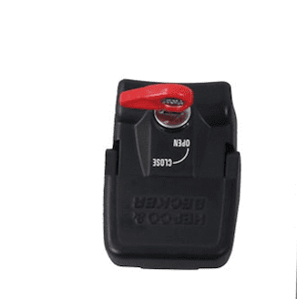 Fixing lock for Junior or Journey side case - black