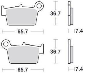 KLOCKI HAMULCOWE SBS 861 HF