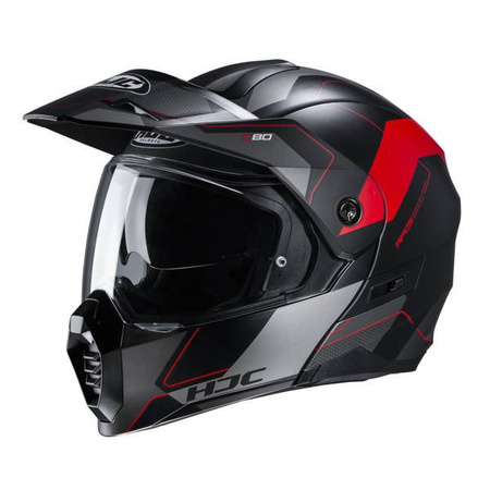 Kask Motocyklowy HJC C80 Rox Black/Red
