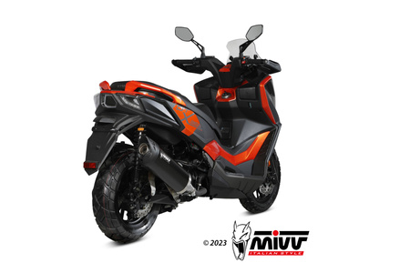 Mivv Tłumik końcowy MOVER BLACK stal nierdzewna KYMCO DTX 360 350 2023-2024