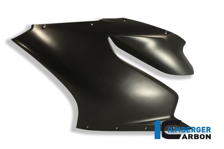 Panel boczny owiewki lewy - carbon Ducati Panigale 1199 (12-14) / 1299 Panigale ILMBERGER VEL.003.D1199.K