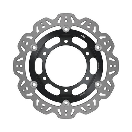 EBC Tarcza hamulcowa motocyklowa VR646BLK VEE, czarna