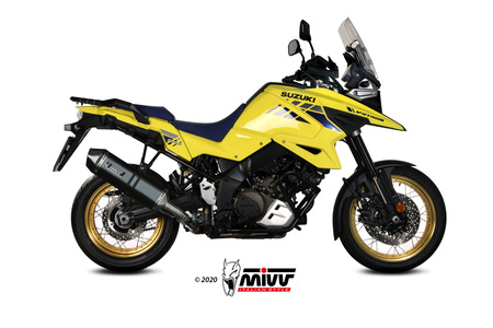 Mivv Tłumik końcowy SPEED EDGE BLACK stal nierdzewna SUZUKI V-STROM 1050 2020-2025