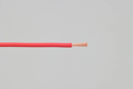 Przewód  AVS1.25  czerwony  1m
