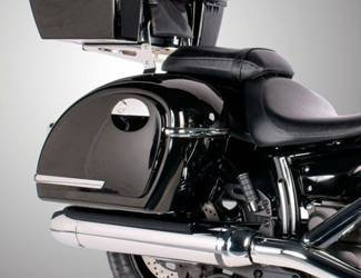 Kufry boczne Customaccess Voyager (2x 33 litry) Czarny (N) ARS001N