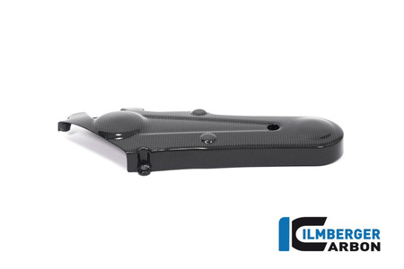 Osłona paska rozrządu pozioma - połysk do motocykla DUCATI Scrambler Icon 2016 - czarna ILMBERGER ZAH.015.DS15G.K