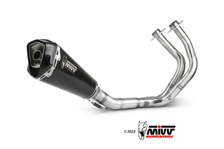 Mivv Układ wydechowy DELTA RACE BLACK stal nierdzewna KAWASAKI NINJA 650 2017-2023