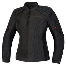 Motocyklowa Kurtka Tekstylna Ozone Edge II Lady Black