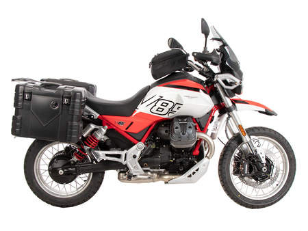 Sidecarrier permanent mounted black for Moto Guzzi V 85 TT / Strada / Travel (2024-)