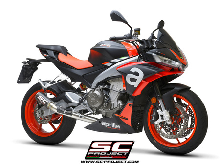 SC-Project Układ wydechowy CR-T Carbon Aprilia Tuono 660 2021-2024