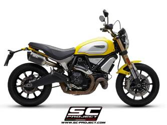 SC-Project tłumik końcowy MTR carbon Ducati Scrambler 1100 (2018 – 2019)