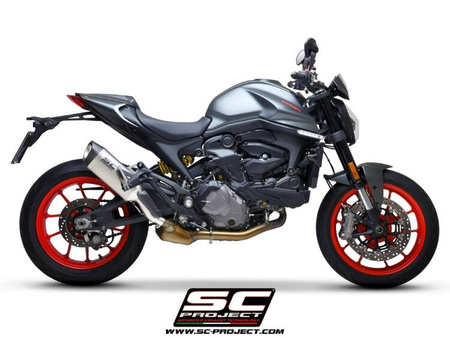 SC-Project tłumik końcowy SC1-S tytan Ducati Monster 937 (2021-2024)