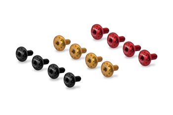 CNC RACING ŚRUBY TYLNEGO BŁOTNIKA, KOLOR ZŁOTY