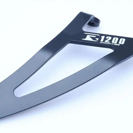 MOCOWANIE WYDECHU+ ZESTAW ZAŚLEPEK PODNÓŻKÓW BMW R1200RS 15- / R1200R 15- BLACK