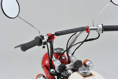 Wspornik kierownicy ze stopu aluminium 200mm  czarny