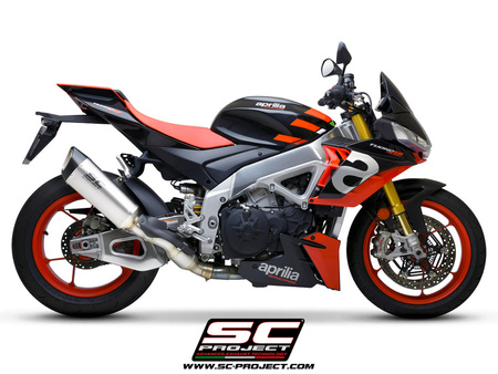 SC-Project tłumik końcowy  końcowy  SC1-R Aprilia Tuono V4 2021-2024
