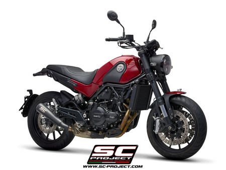 Tłumiki końcowe SC Project Conic 70's Benelli Leoncino 500 2017-2020