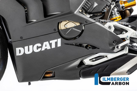 Panel boczny dolny lewy - matowy DUCATI Panigale V4 / V4 S (od 2018) ILMBERGER VUL.121.DPV4M.K