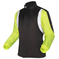 Kurtka Przeciwdeszczowa Ozone Marin Black/Fluo Yellow