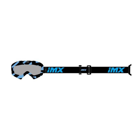 GOGLE IMX MUD GRAPHIC BLUE MATT/BLACK - SZYBA CLEAR (1 SZYBA W ZESTAWIE)