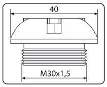 Korek wlewu oleju PUIG do motocykli Kawasaki Czarny (N) 20342N