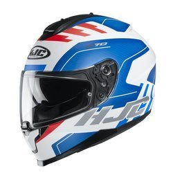 Motocyklowy Kask HJC C70 Koro White/Blue/Red