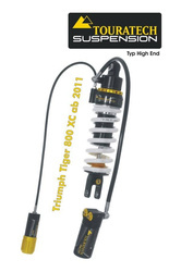 Touratech Suspension shock absorber for Triumph Tiger 800 XC (2011-2014) type HighEnd