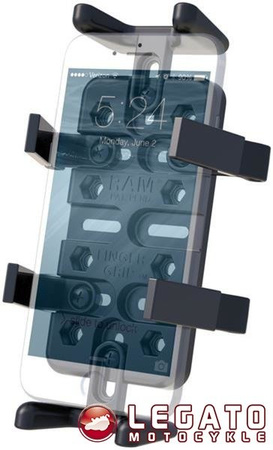 Uchwyt montowany do ramy kierownicy do telefonów komórkowych oraz przenośnych urządzeń elektronicznych